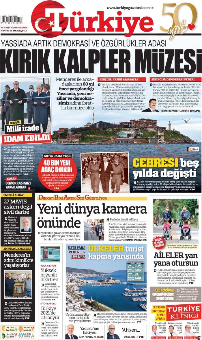 Gazeteler bugün ne yazdı?  28 Mayıs Gazete Manşetleri 2