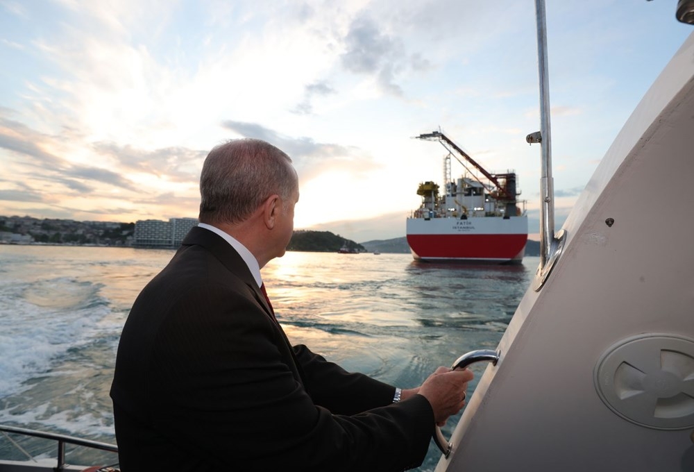 Cumhurbaşkanı Erdoğan, "Fatih" sondaj gemisini uğurladı 2