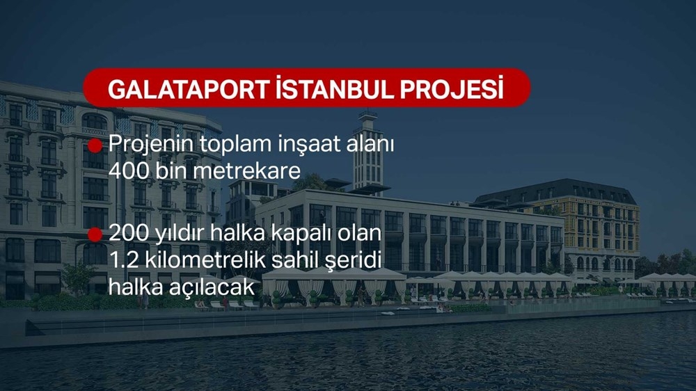 Rakamlarla Türkiye'nin dünyaya açılan yeni kapısı Galataport 7