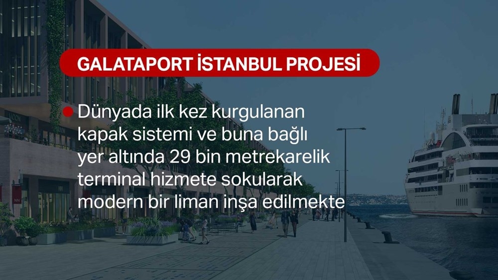 Rakamlarla Türkiye'nin dünyaya açılan yeni kapısı Galataport 8