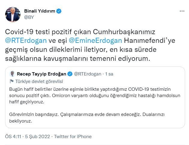 Cumhurbaşkanı Erdoğan ve eşi Emine Erdoğan'a mesaj yağdı 11