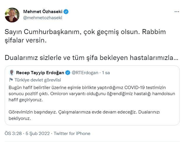 Cumhurbaşkanı Erdoğan ve eşi Emine Erdoğan'a mesaj yağdı 24