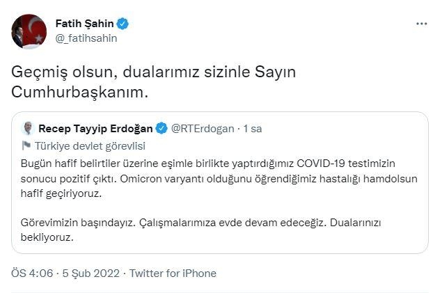 Cumhurbaşkanı Erdoğan ve eşi Emine Erdoğan'a mesaj yağdı 27