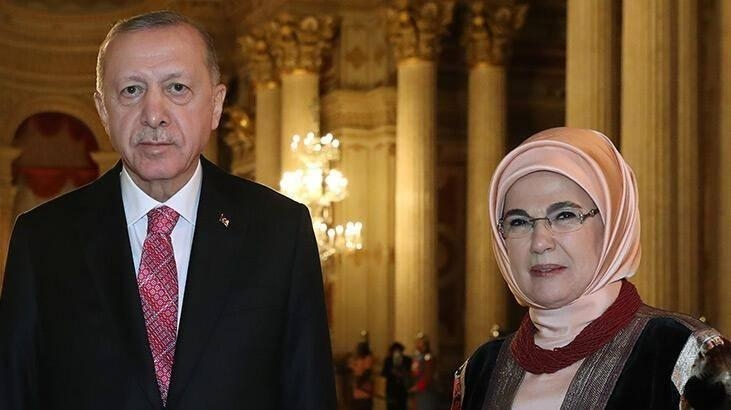 Cumhurbaşkanı Erdoğan ve eşi Emine Erdoğan'a mesaj yağdı 3