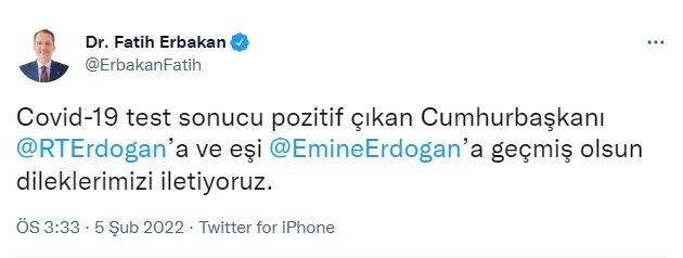 Cumhurbaşkanı Erdoğan ve eşi Emine Erdoğan'a mesaj yağdı 36