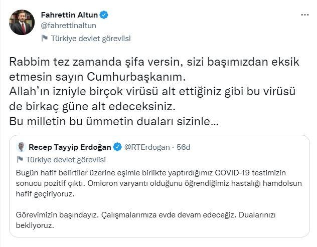 Cumhurbaşkanı Erdoğan ve eşi Emine Erdoğan'a mesaj yağdı 6