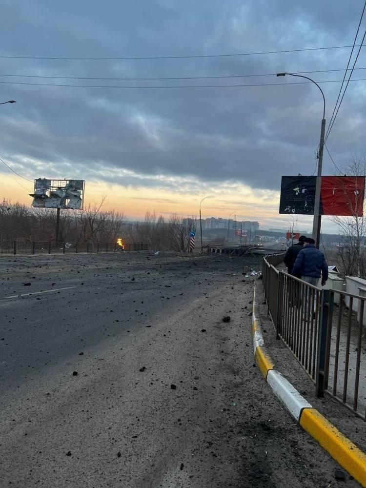 Ukrayna güne patlama sesleri ile uyandı: Hepsi havaya uçuruldu 4