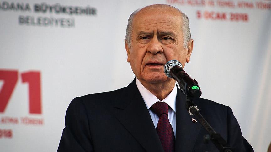 MHP Genel Başkanı Bahçeli: Afrin mutlak surette temizlenmelidir