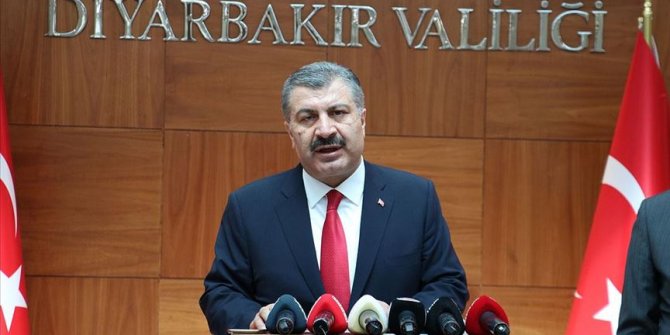 Bakan Koca: Diyarbakır'da Kovid-19 vakalarında önemli ölçüde kontrol sağlandı