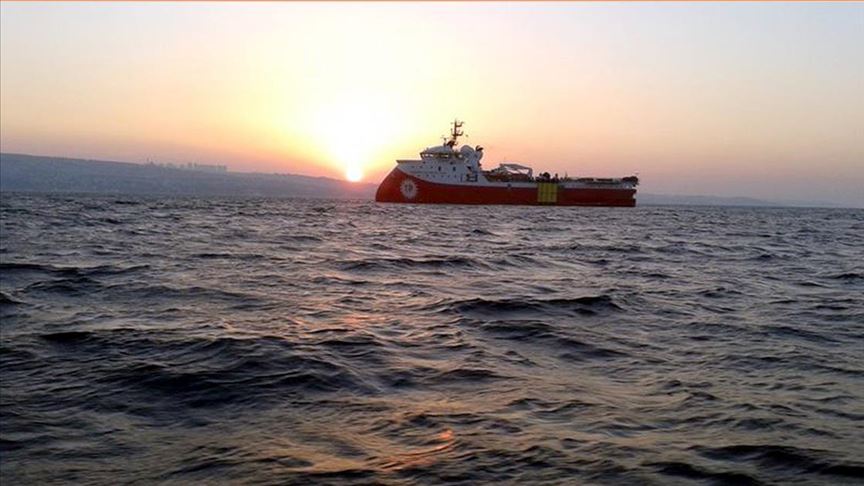 Barbaros Hayreddin Paşa gemisi Doğu Akdeniz'de 18 Ekim'e kadar çalışacak