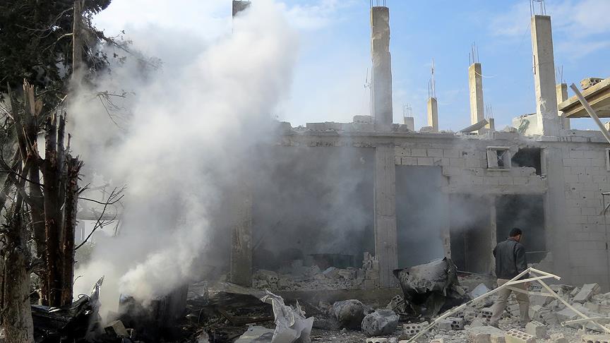İdlib'e hava saldırısı: 7 ölü