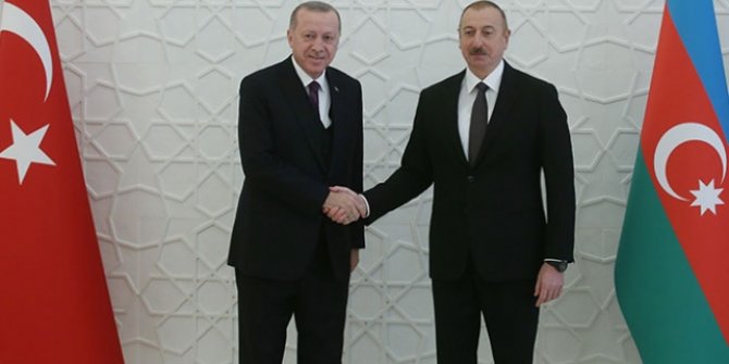 Cumhurbaşkanı Erdoğan: Türk Milleti imkanlarıyla Azerbaycanlı kardeşlerinin yanında