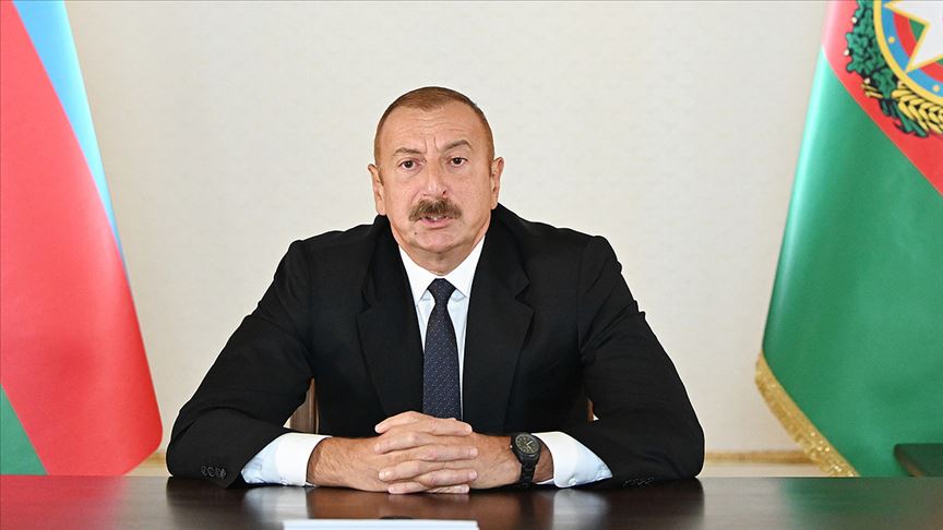 Aliyev: Azerbaycan hiçbir koşulda Dağlık Karabağ'ın işgaline rıza göstermez