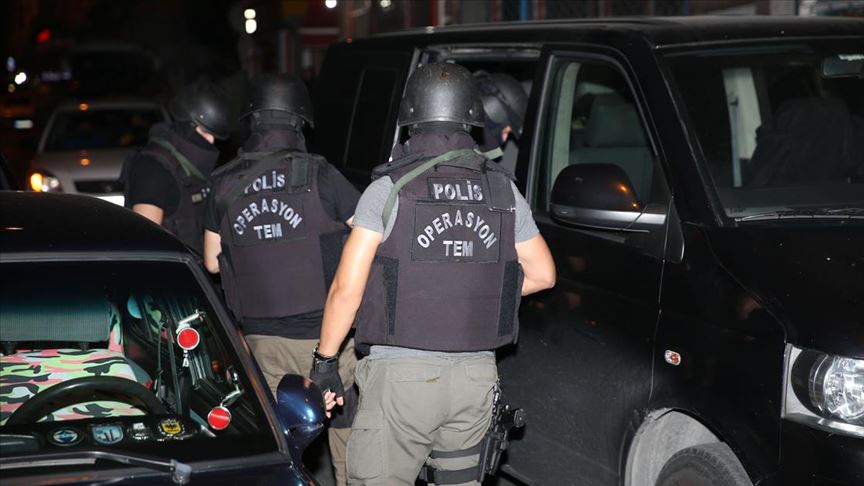İstanbul'da terör örgütü DEAŞ'a yönelik eş zamanlı operasyon
