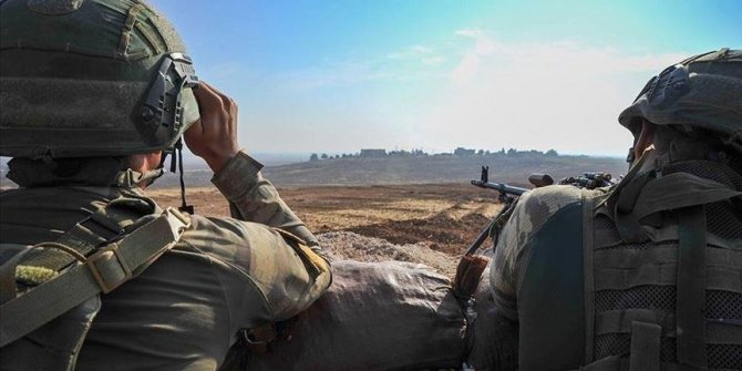 MSB: Zeytin Dalı bölgesine taciz ateşi açan 3 PKK/YPG'li terörist etkisiz hale getirildi