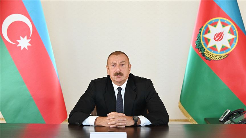 Aliyev: Sorun, Azerbaycan ile Ermenistan dışına çıkamaz