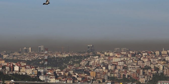 İstanbul'da hava kirliliği oranı yüzde 39 arttı