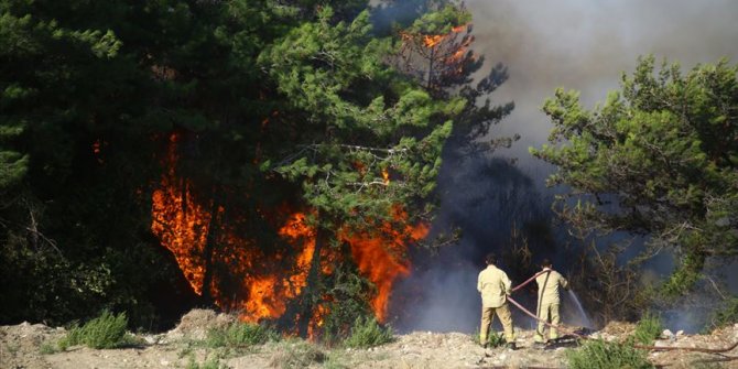 Hatay'daki orman yangınlarıyla ilgili gözaltına alınan 2 şüpheli tutuklandı
