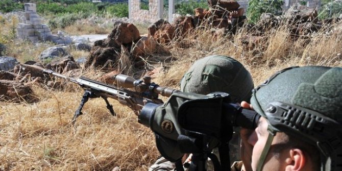 Fırat Kalkanı ve Zeytin Dalı bölgesinde 7 terörist öldürüldü