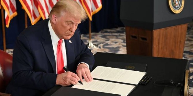 Trump, kararı imzaladı