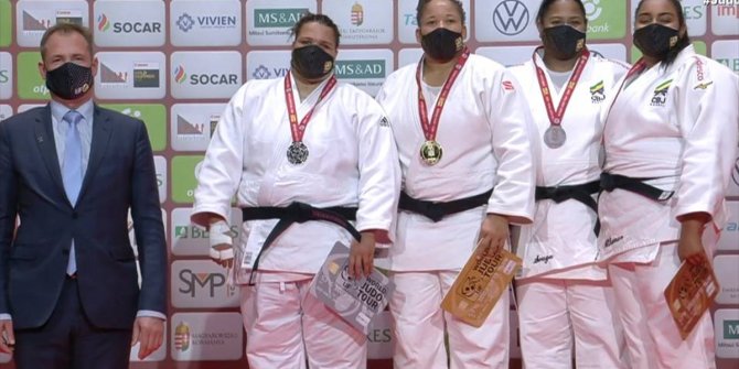 Milli judocu Kayra Sayit'ten altın madalya