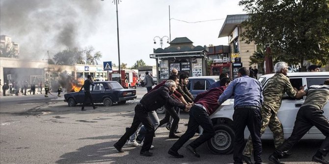 Ermenistan Berde şehir merkezinde sivilleri vurdu: 14 ölü, 40'tan fazla yaralı