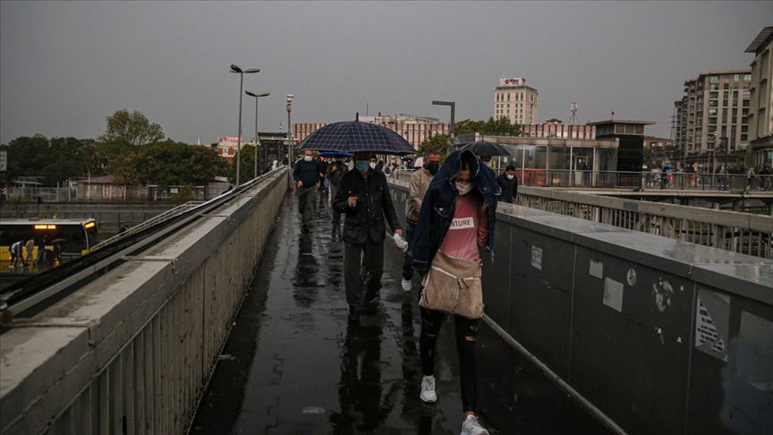 İstanbul ve 8 il için kuvvetli yağış uyarısı