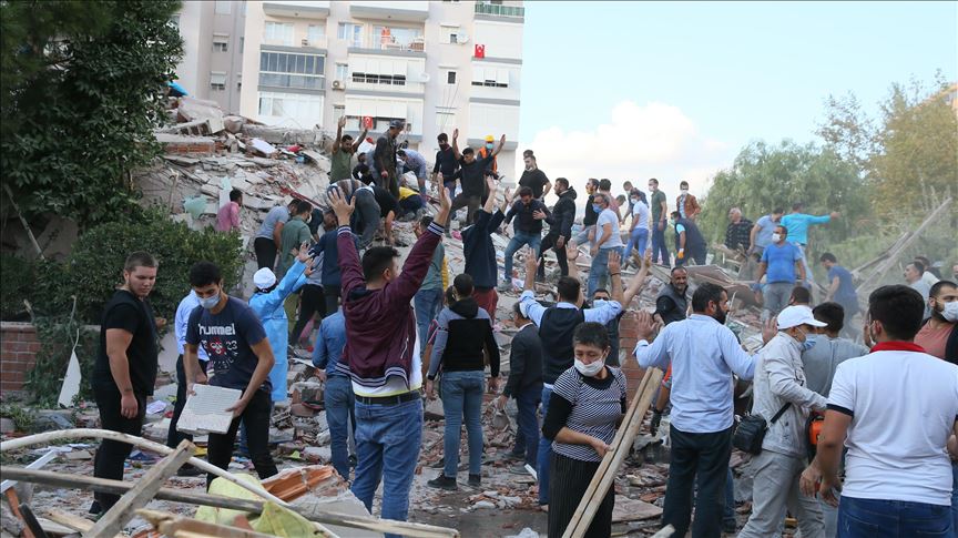 Türkiye'deki diplomatik misyonlar, İzmir depremi için geçmiş olsun dileklerini iletti