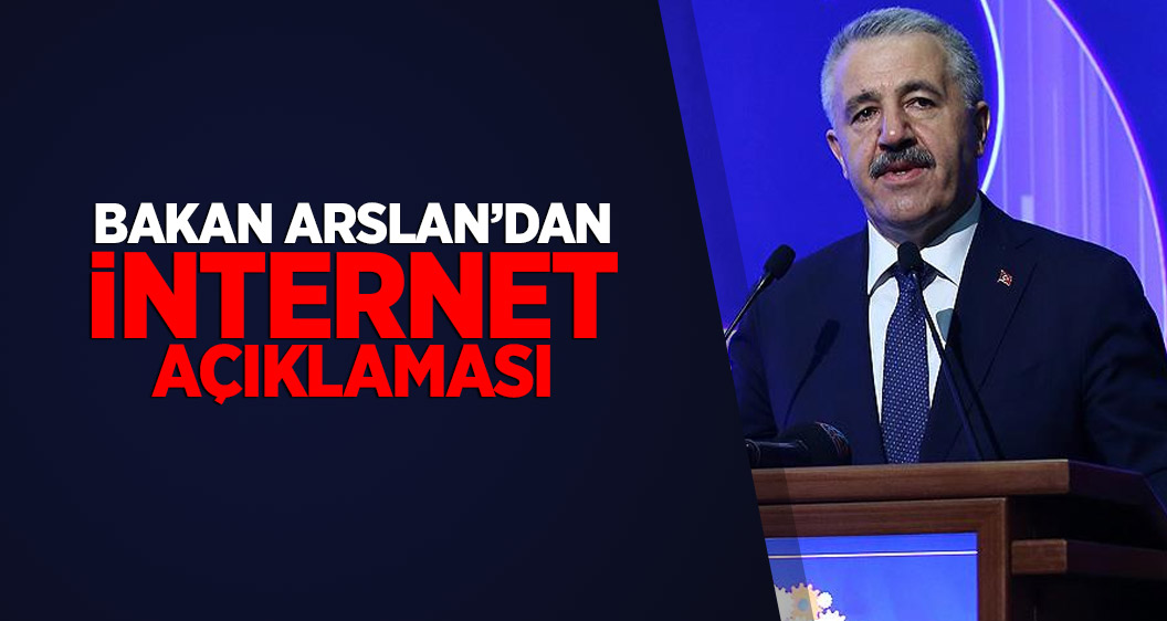 Bakan Arslan: Amacımız yasal düzenleme getirmek, müdahale değil