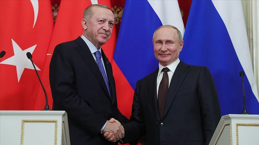 Cumhurbaşkanı Erdoğan ve Putin Dağlık Karabağ'ı görüştü