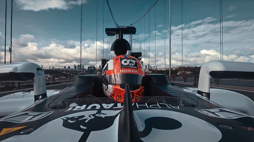Formula 1'in İstanbul'daki tanıtım filmi tüm dünyada yayında