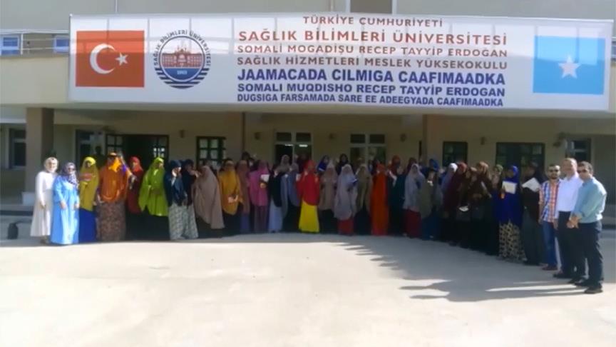 Somalili öğrencilerden Cumhurbaşkanı Erdoğan'a bayram mesajı