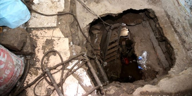 İstanbul'da uyuşturucu operasyonunda 30 metre derinliğinde tünel bulundu