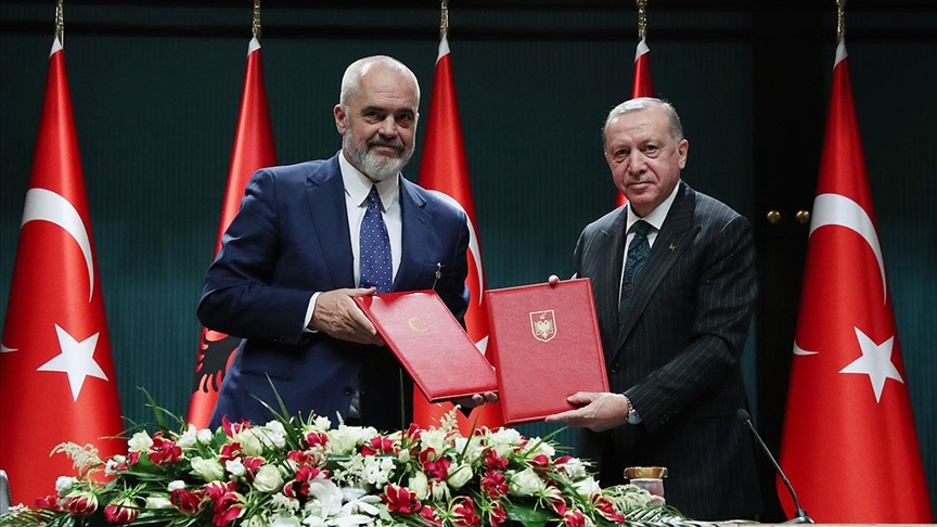 Erdoğan duyurdu: İmzalar atıldı! Türkiye-Arnavutluk ilişkilerinde kritik anlaşma