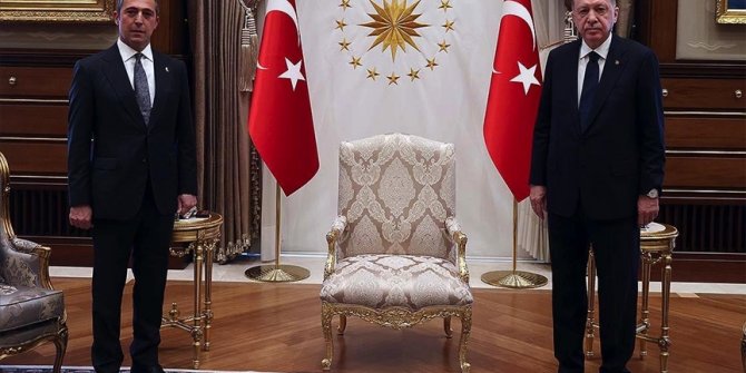Cumhurbaşkanı Erdoğan, Fenerbahçe Spor Kulübü Başkanı Koç'u kabul etti
