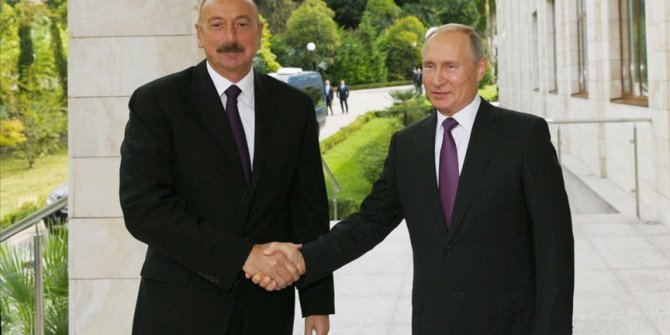 Putin, Aliyev ve Paşinyan'ın Dağlık Karabağ görüşmesi başladı