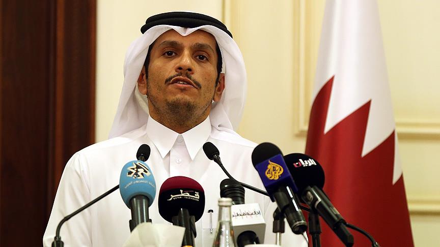 Katar'dan Zeytin Dalı Harekatı'na destek