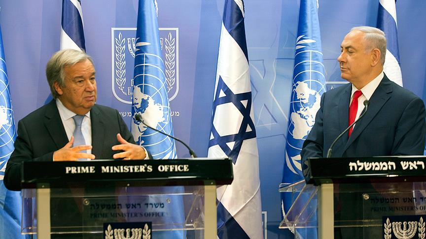 Guterres, İsrail ve Filistin'e çağrıda bulundu