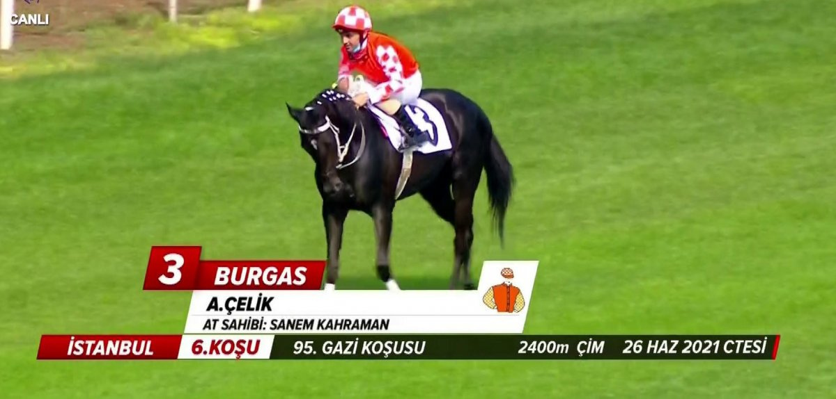 95. Gazi Koşusu’nu 'Burgas' kazandı!