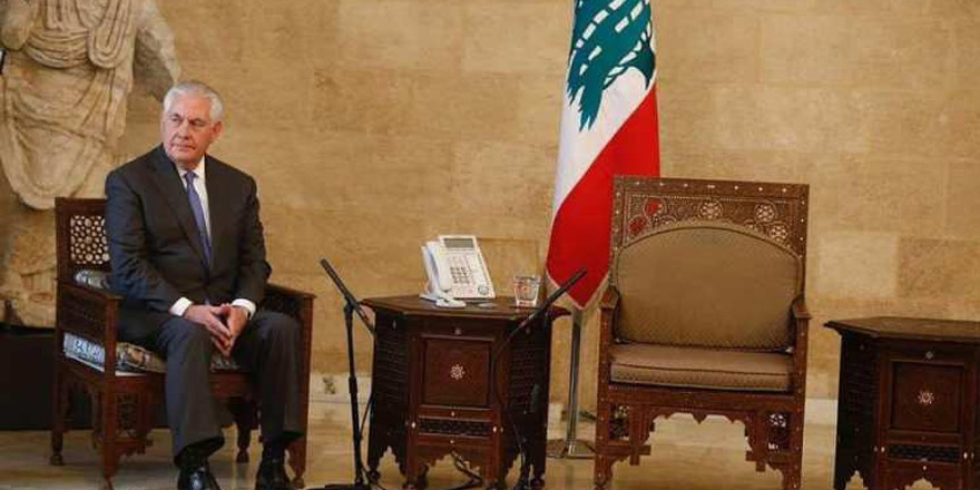 Tillerson’a Lübnan'da büyük şok!