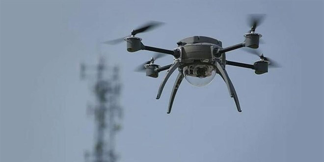 Emniyetten alev püskürttüğü ileri sürülen 'drone' açıklaması