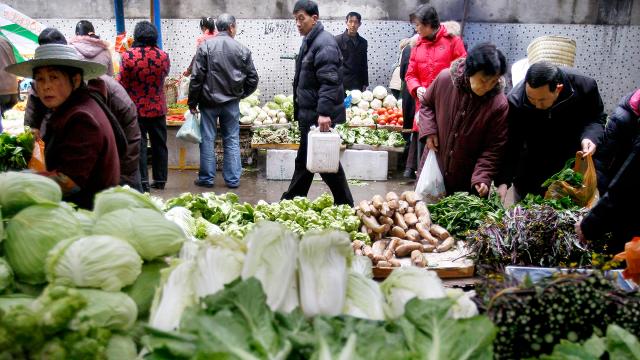 Çin'de halka çağrı: Kış için gıda stoklayın