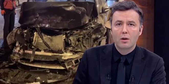 Gazeteci Mehmet Akif Ersoy trafik kazası geçirdi!