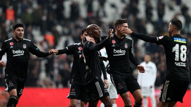 Beşiktaş'a tur için tek gol yetti