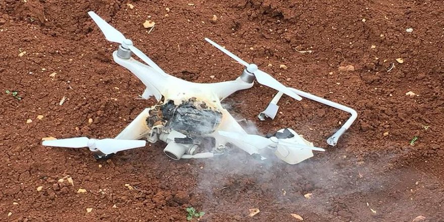 Afrin'de teröristlerin 'drone'una geçit yok