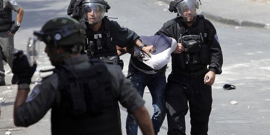 İsrail güçleri 6 Filistinliyi gözaltına aldı