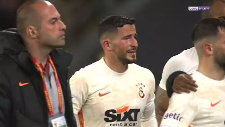 Maç bitti, Omar gözyaşlarına hakim olamadı!