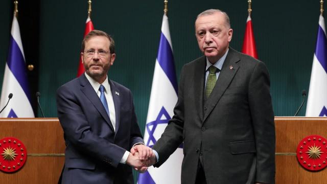 Cumhurbaşkanı Erdoğan ve Herzog görüştü