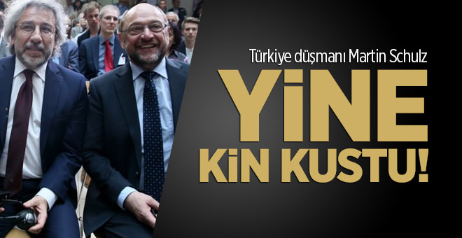 Türkiye düşmanı Martin Schulz yine kin kustu!