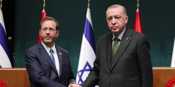 Cumhurbaşkanı Erdoğan ile İsrail Cumhurbaşkanı arasında kritik görüşme